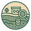 Ícono de Ubicación de Plantas de Tratamiento