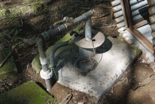 Infraestructura de pozo habilitado con sistema de bombeo